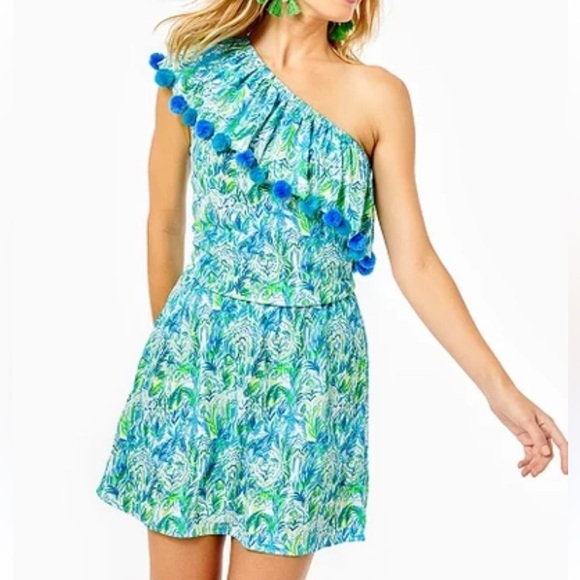 Lilly Pulitzer XS skirt/short romper - Picture 1 of 8